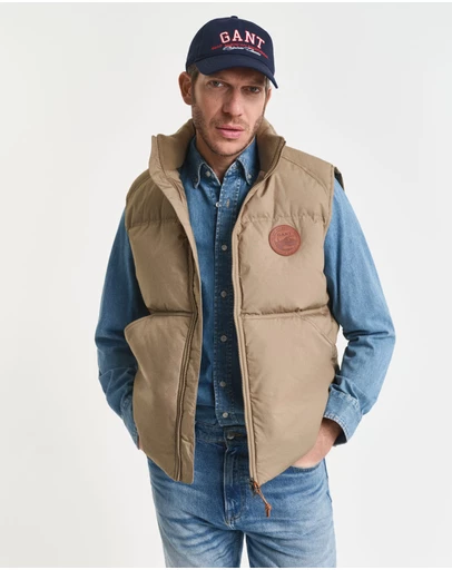 Gant - Cotton Mid Down Puffer Vest