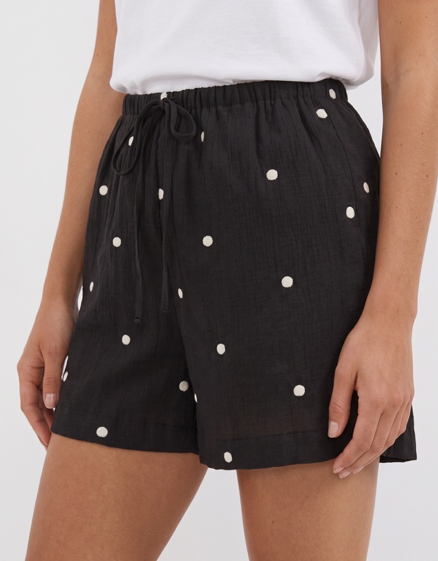 Atmos&Here - Hailey Relaxed Polkadot Shorts