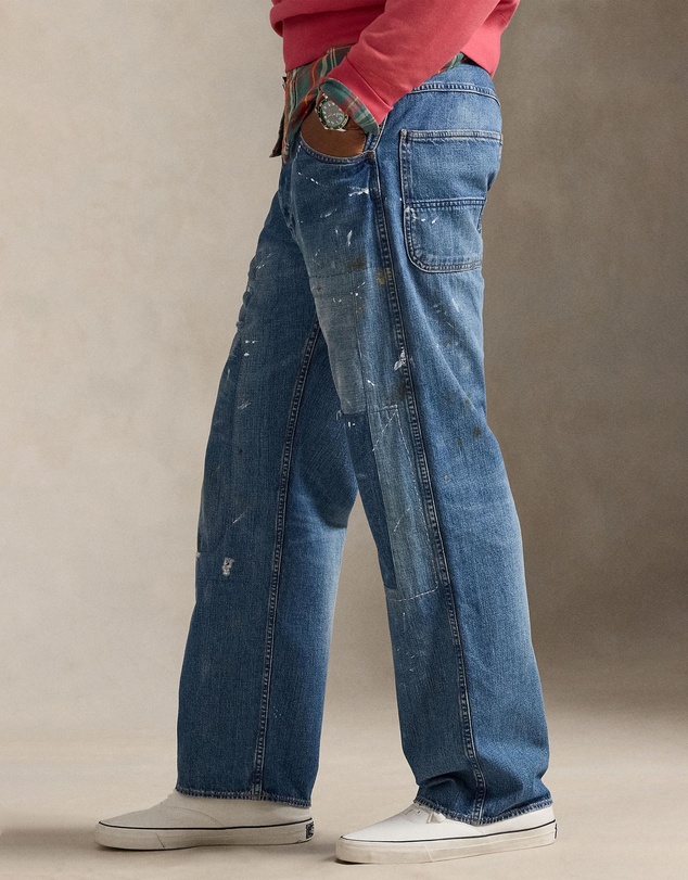 Polo Ralph Lauren - Relaxed Fit Distressed Carpenter Jeans