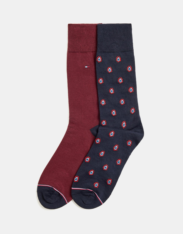 Tommy Hilfiger - 2-Pack Dress Crew Socks