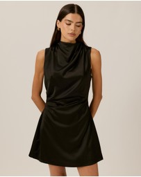 Tussah - Cowl Neck Mini Dress