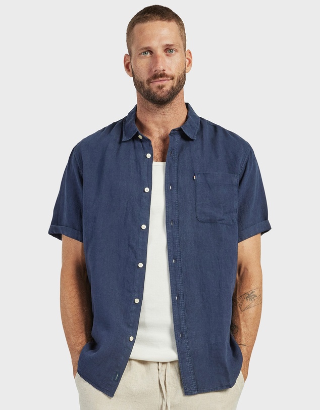 Academy Brand - Hampton Linen S/S Shirt