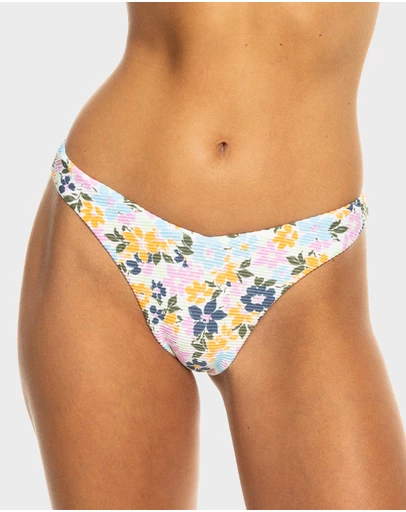 Roxy - Womens Salma Skimpy Coverage Bikini Bottoms