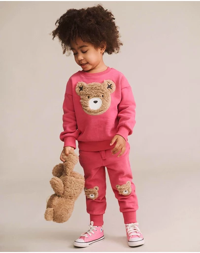 Huxbaby - Furry Huxbear Sweatpants - Babies-Teens