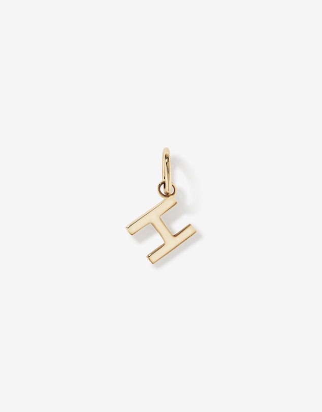 Michael Hill - Letter H Initial Pendant in 10kt Yellow Gold