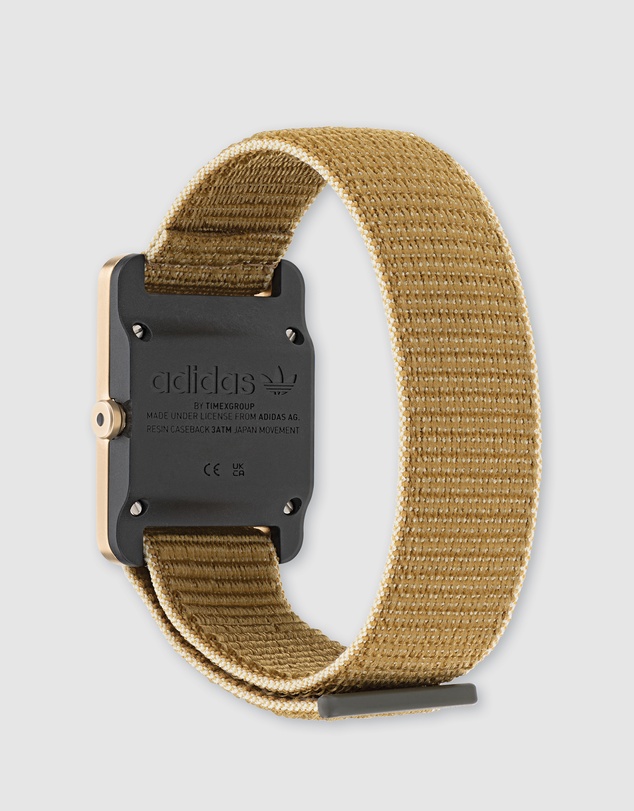adidas Originals - Retro Pop One Gold-Tone Watch