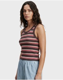 Academy Brand - Essential Stripe Rib Tank