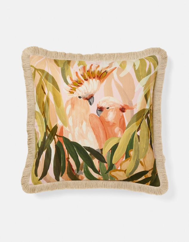 Linen House - Coolabah Cockatoo Filled Cushion