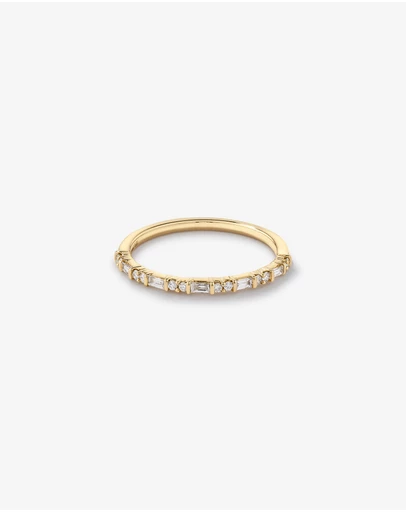 Michael Hill - Wedding Ring with 0.20 Carat TW of Diamonds in 14kt Yellow Gold