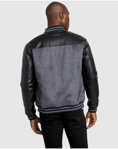 GUESS - Eco Varsity Bomber Jacket
