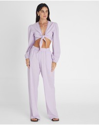 Heaven Australia - Amethyst Long Sleeve Crop