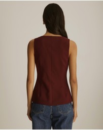 Atmos&Here - Lottee Scoop Neck Vest