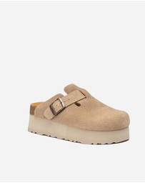 Ozwear Connection Uggs - Ugg Women Aussie Platform Soft Footbed