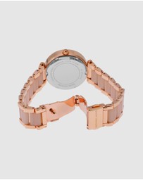 Michael Kors - Mini Parker Rose Gold-Tone Chronograph Watch
