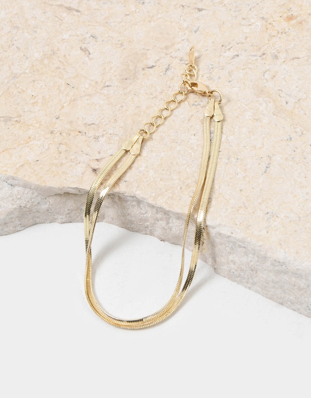 Forcast - Jaylen 16k Gold Plated Bracelet