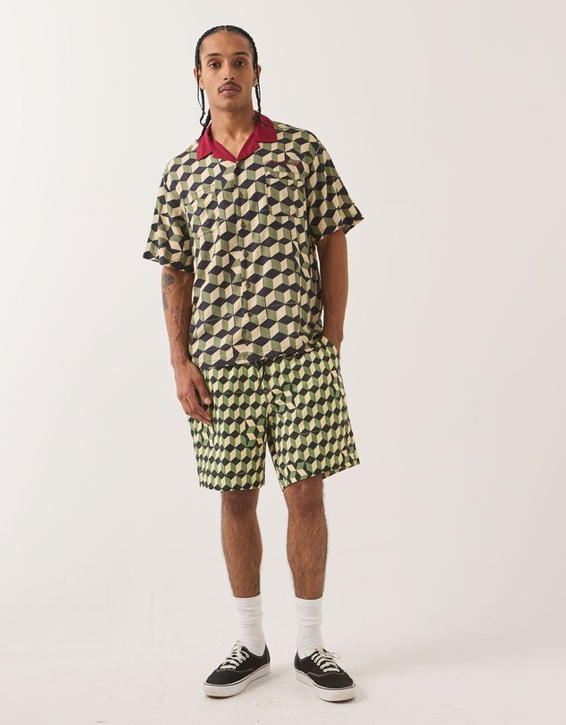 Brixton - Burger She Wrote Short Sleeve Woven