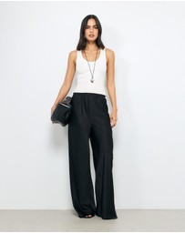 AERE - Bias Satin Pants