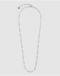 Wanderlust + Co - Harper Silver Chain Necklace