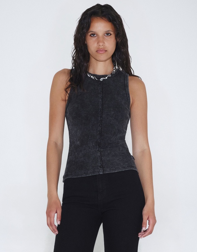 Dr Denim - Lian Top Black Fog