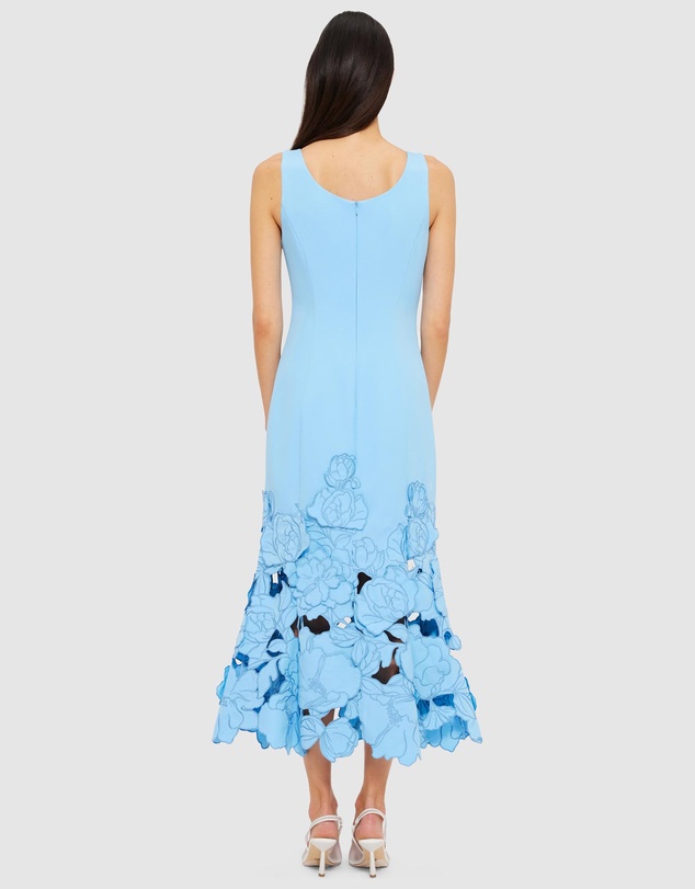 LEO LIN - Emily Applique Midi Dress