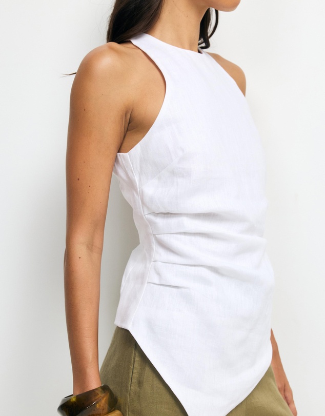AERE - Frankie Asym Hem Top