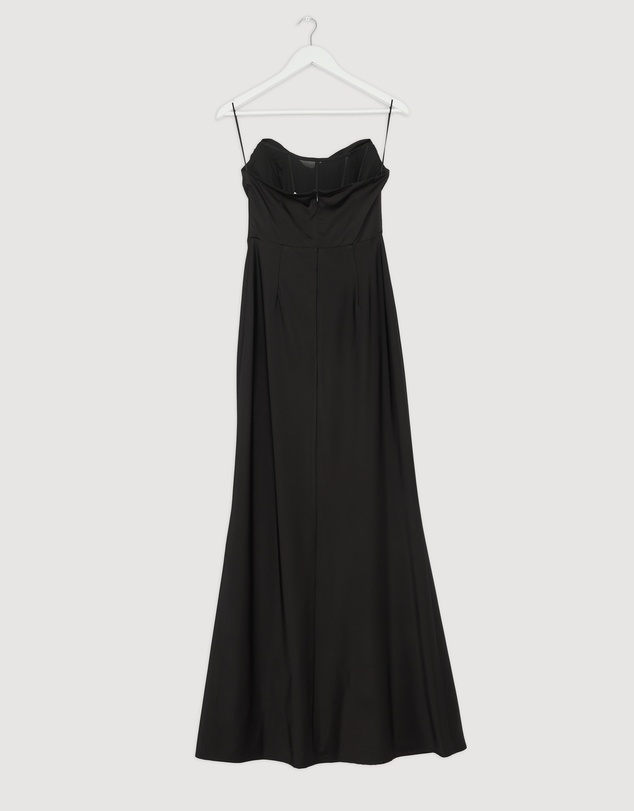 Revibe - Repaired CHANCERY Jada Strapless Corset Maxi Dress - AU 8