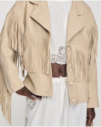 Sandro - Jackie Leather Jacket
