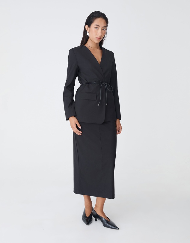 Forcast - Aaria Collarless Blazer