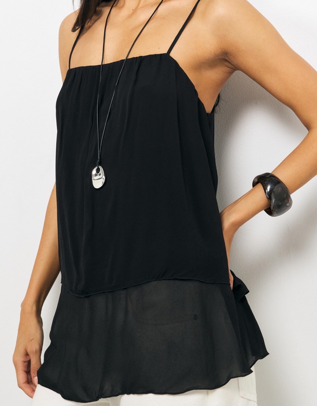AERE - Willow Georgette Layered Cami