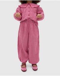 Seed Heritage - Gingham Balloon Pant