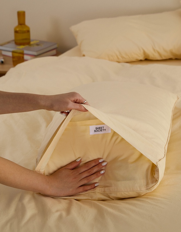Sheet Society - Leo Washed Cotton Full Sheet Set