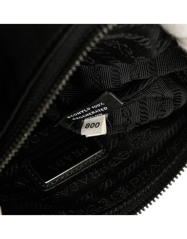 Pre-Loved by Azura Reborn - Pre-Loved Saffiano Trimmed Re Nylon Zip Top Crossbody