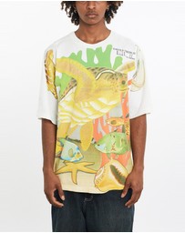 Vintage by The Real Deal - Pre Loved - Vintage 90s Sea Turtle All Over Print Tee
