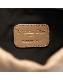 Pre-Loved by Azura Reborn - Pre-Loved Coated Canvas Cannage Lady Dior Panarea Clutch