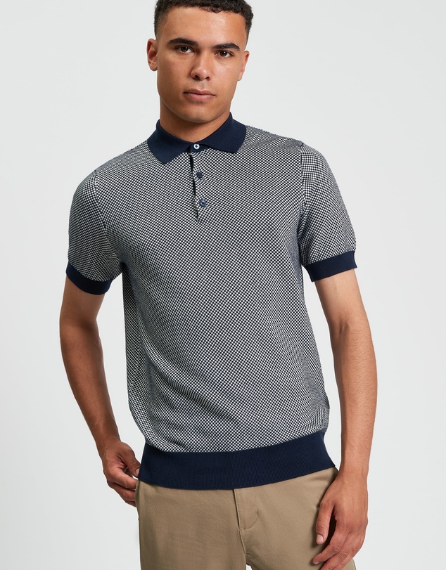 Ben Sherman - Bi Coloured Textured Polo