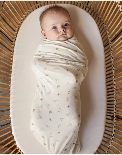 Kynd Baby - Large Stretchy Swaddle in Country Pristine