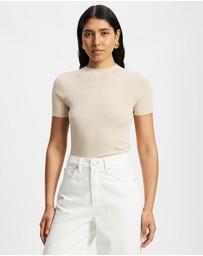 Grace Willow - Harriet Wool Knit T-Shirt