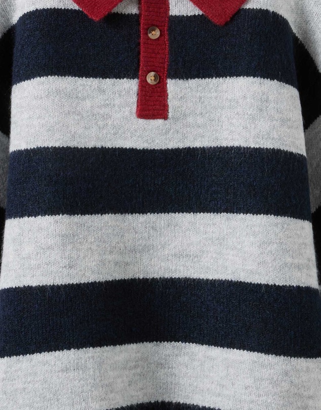 Cotton On Kids - Rugby Knit Polo