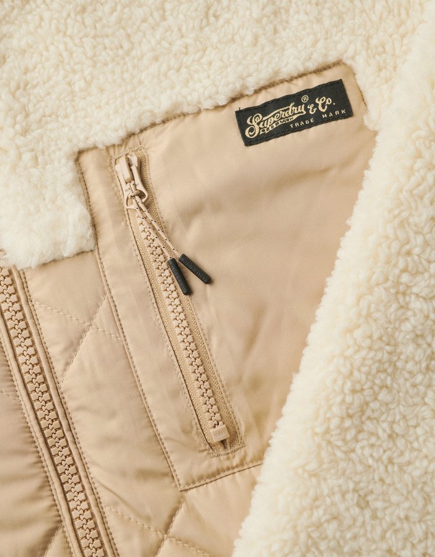 Superdry - Workwear Fleece Hybrid Jacket