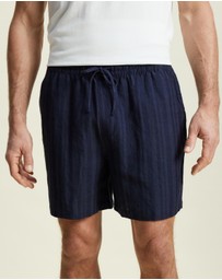 AERE - Linen Rayon Euro Shorts