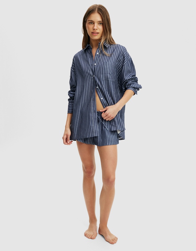 Cotton On Body - Cloud Soft Flannel Oversized Shirt