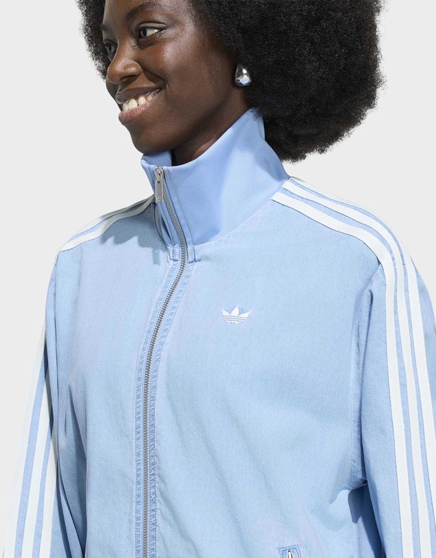adidas Originals - ADIDAS ORIGINALS SUMMER GLOW LIGHT DENIM FIREBIRD TRACK TOP Womens