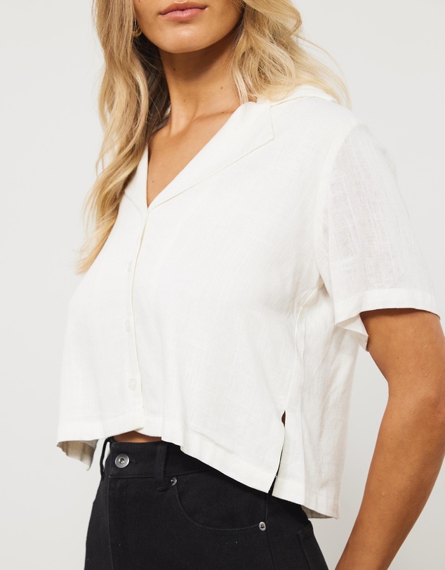 Atmos&Here - Alis Linen Blend Shirt