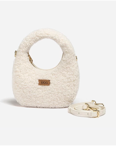 Ozwear Connection Uggs - Ugg Momo Shearling Shoulder Bag