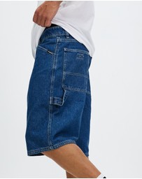 Volcom - Mens Labored Denim Utility Short
