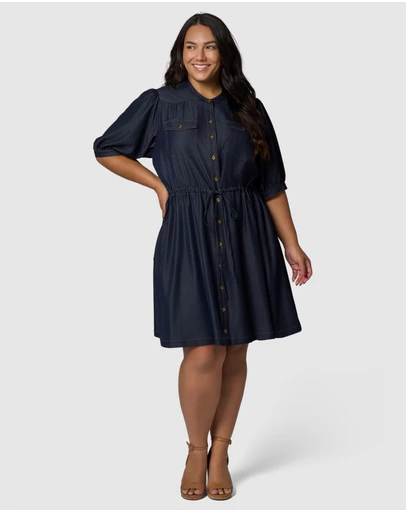 Indigo Tonic - Marley Chambray Mini Dress