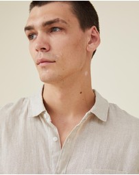 Cotton On - Linen Short Sleeve Shirt