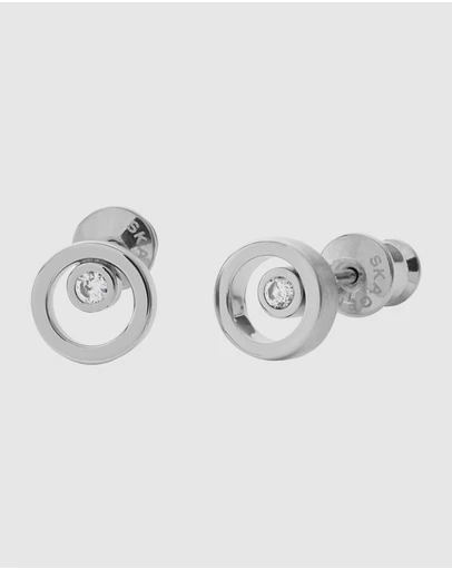 Skagen - Elin Silver-Tone Earring