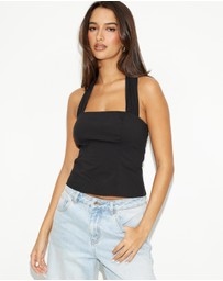Dazie - Cool Breeze Halter Neck Top