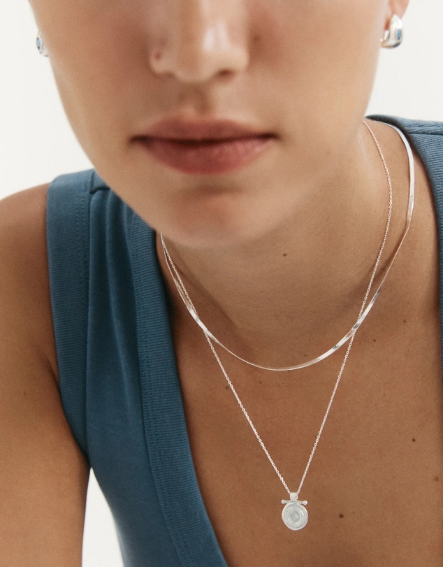 Kirstin Ash - Indigo Coin Necklace